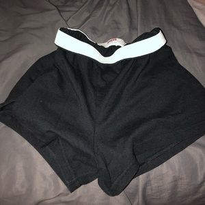 Black soffe shorts